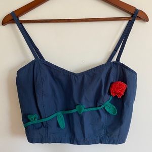 Samantha Pleet Persephone Cropped Tank